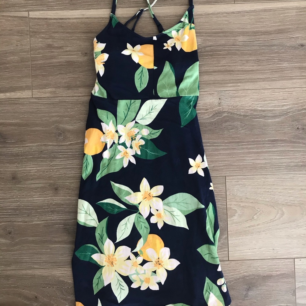A flowery spring dress